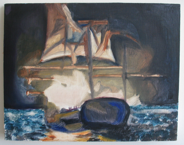 Ship on Fire