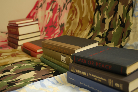 with camo swatches